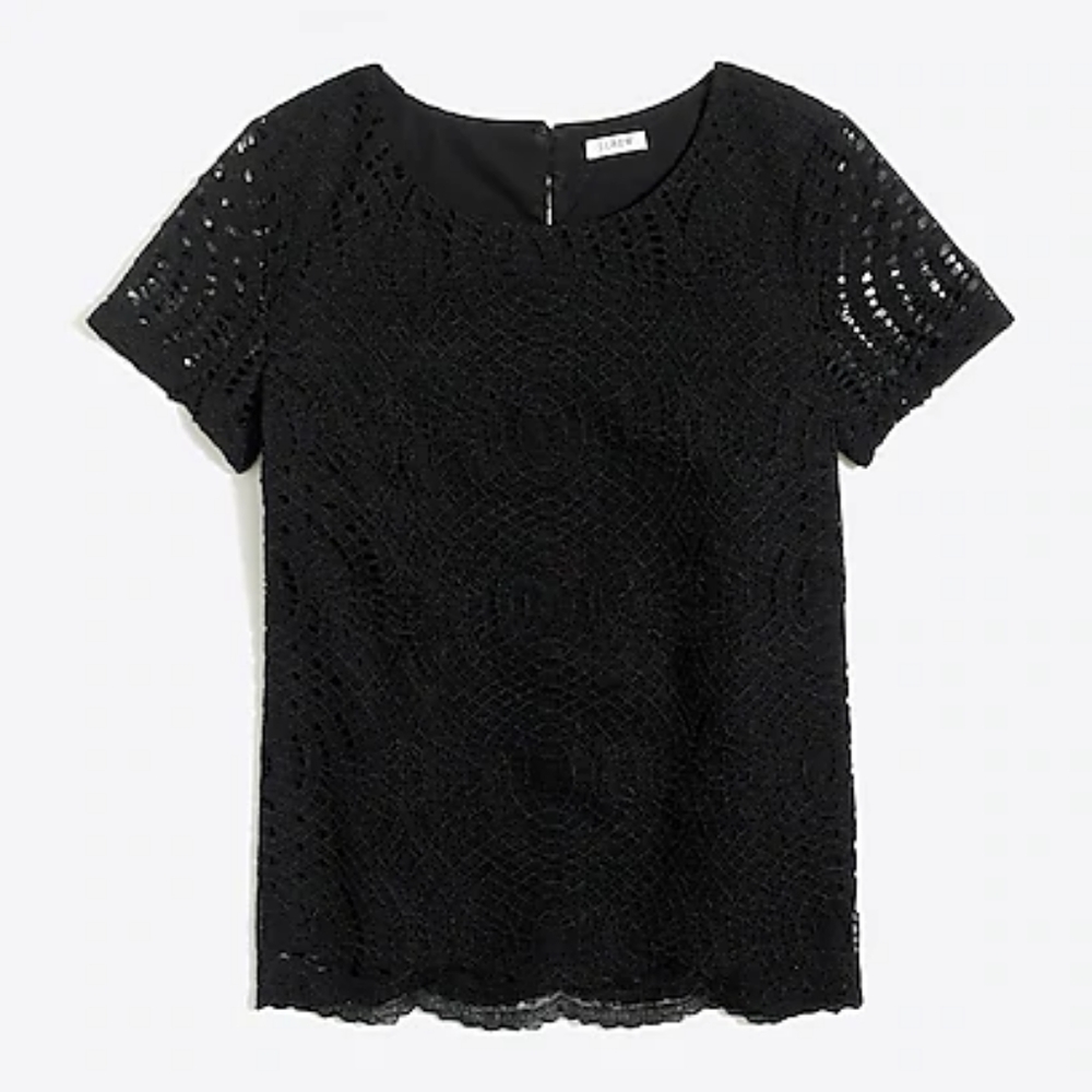 J Crew laced Top
